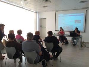 Imagen de una reunión de la iniciativa SOS H2O, que reivindica una mejora en la calidad y la gestión del agua.