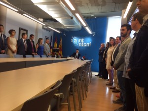 Imagen de la corporación municipal de Sant Antoni.