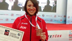 Irene Colomar, bronce en el pasado campeonato de Europa, busca una nueva medalla en Bakú.