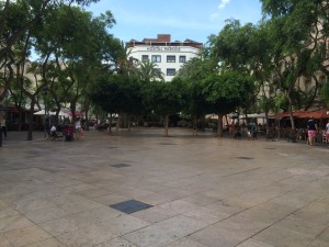 La Plaza del Parque.