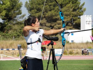 Miriam Alarcón, durante el reciente Campeonato de España de Cambrils.