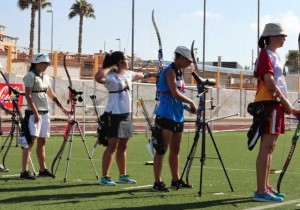 Miriam Alarcón logró el tercer puesto en arco recurvo femenino.