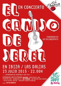 Cartel anunciador del concierto