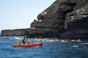 Los nadadores darán la vuelta a la isla de Formentera.