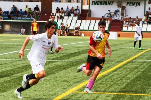 La Peña Deportiva se estrenó en la Liga Nacional Juvenil con victoria en el Municipal de Santa Eulària. Foto: Joan Torres 