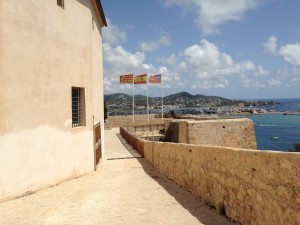 El baluarte de Santa Tecla. 