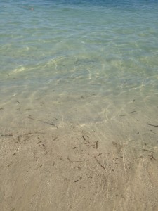 Desde el consistorio aseguran que el agua es apta para el baño