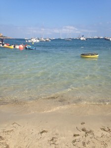 En la playa ya no se aprecian restos del vertido