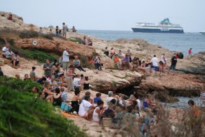 Unas 600 personas asistieron este sábado por la tarde a la tradicional berenada. Fotos: C. V.