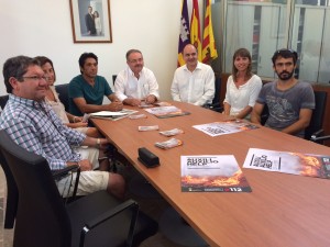 Imagen de la reunión celebrada esta mañana. 