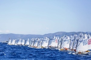 Una de las tres mangas disputadas este viernes en el Gran Día de la Vela. Foto: CN S'Arenal