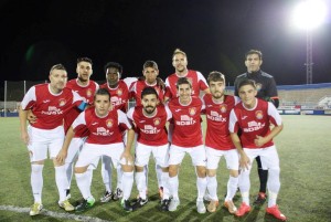 Once inicial del CD Ibiza Islas Pitiusas que este viernes ganó a la Peña B por 4-0.