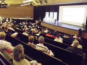 Numeroso público asistió a la primera jornada del congreso en el Centro Cultural de Jesús.