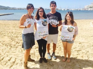 La platja de s'Arena, punto de partida de las actividades acuáticas