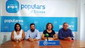 El Grupo Popular de Sant Josep valoró en rueda de prensa los 100 primeros días de gobierno del PSOE.