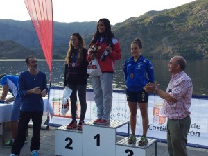 Mar Iban Baker ocupó el tercer puesto en el podio en el Lago de Sanabria.