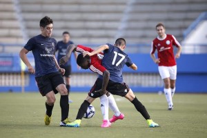 El Formentera ha caído en Can Misses ante el líder. Foto: Fútbol Pitiuso