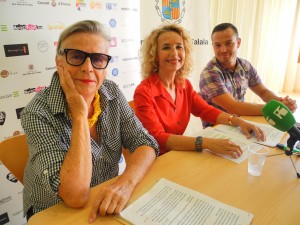 Gail Fear,  Helena Benlloch, y Fernando Gómez, en la rueda de prensa de esta mañana.