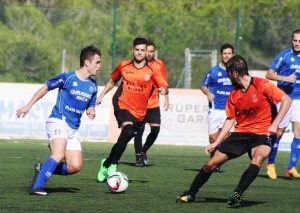 Cristian Cruz, en un partido de Liga de esta temporada. Foto: C. Vidal