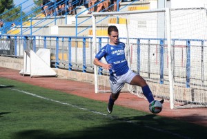 Cruz, uno de los jugadores destacados del encuentro. Foto: C. Vidal.