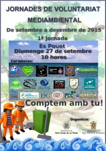 Cartell de la jornada de la neteja.