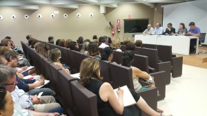 El conseller balear Martí March se ha reunido hoy con los directores de los centros de primaria y de secundaria de Eivissa.