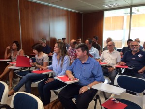 La reunión con los colectivos del taxi y otras entidades se ha celebrado hoy en el Consell.