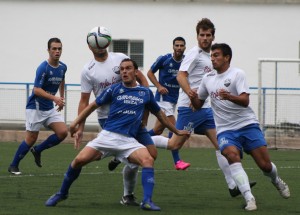 Fofi pudo marcar en esta ocasión, pero el balón no fue bien dirigido