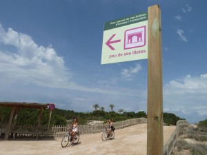 Imatge de la nova senaylització de Formentera.