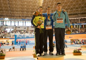 Felipe Vivancos logró en Valencia, en el año 2011, su último título de campeón de España en pista cubierta.