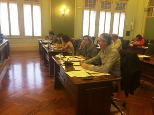 Vicent Serra en la comisión de Salud del Parlament balear. 