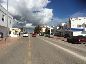 La carretera de Sant Jordi.