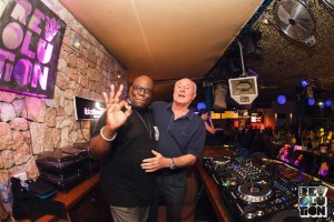 Carl Cox y Pepe Roselló. Foto: Facebook Carl Cox