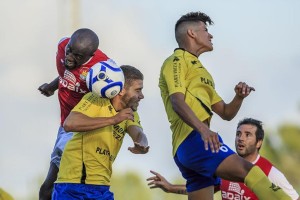 Imagen del encuentro entre el San Rafael B y el CD Ibiza. Foto: Fútbol Pitiuso