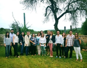 El desayuno organizado por las asociaciones Apfeem, Aspanadif y Deixalles tuvo lugar en la finca Can Llatxer.