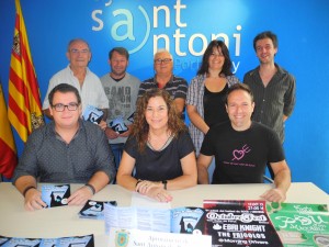 Imatge de la presentació del programa de festes de Sant Rafel.