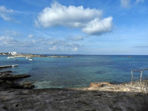 Imatge de la costa de Formentera.