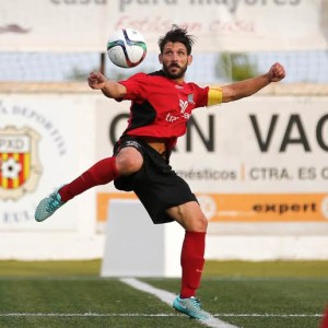 Maikel, en un partido de Liga. Foto: Fútbol Pitiuso