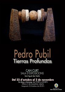 Imatge del cartell de l'exposició de Pedro Pubil.