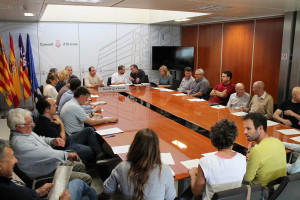 Imatge de la reunió del Consell Agrari, que ha tengut lloc aquest matí.