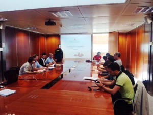 Una imagen de la XX Jornada Técnica de Seguridad en las Playas en el Consell Insular d'Eivissa. 