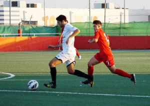 La Peña Deportiva juvenil se impuso este sábado al San Francisco B por 3-4. Foto: Fútbol Balear