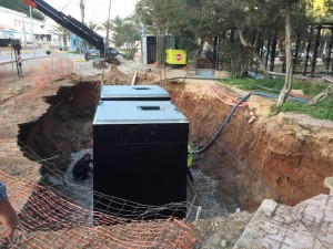 Imagen de una de las actuaciones llevadas a cabo en el municipio de Sant Joan