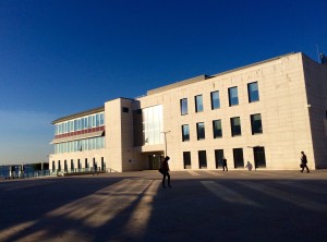 La sede donde se celebró el congreso sobre drogas en Lisboa. 