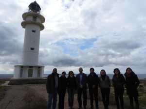 Visita al far de Cap de Barbaria