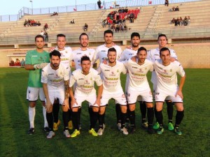 Once inicial de la Peña Deportiva en Son Bibiloni. Foto: Fútbol Balear