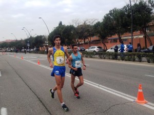 Marc Tur se hizo con la segunda posición en el Trofeo Buenavista de Marcha. Foto: Buenavista