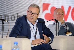 Vicent Torres, en un congreso turístico. 