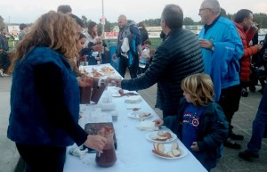 Una chocolatada celebrada recientemente en Santa Eulària.