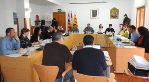 Un moment del ple celebrat avui al Consell de Formentera.